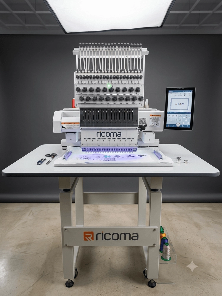 Ricoma 리코마 20컬러 컴퓨터자수기 신품급 중고 판매합니다. 이미지