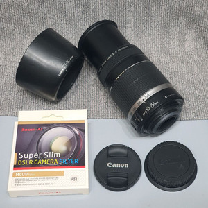 캐논 EF-S 55-250mm IS 망원줌렌즈 + 신품 필터 + 정품후드 이미지