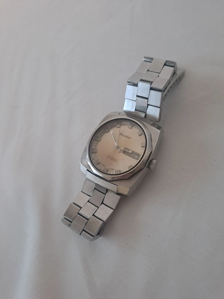 SWISS MADE / BULOVA 블로바 빈티지 메탈 손목시계 이미지