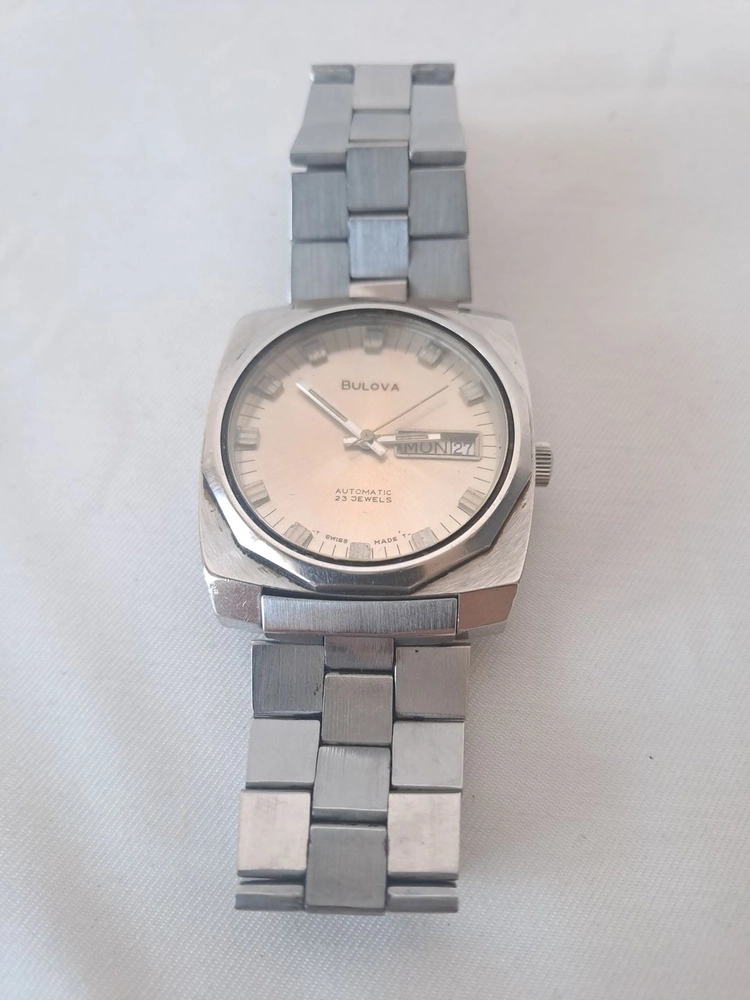 SWISS MADE / BULOVA 블로바 빈티지 메탈 손목시계 이미지