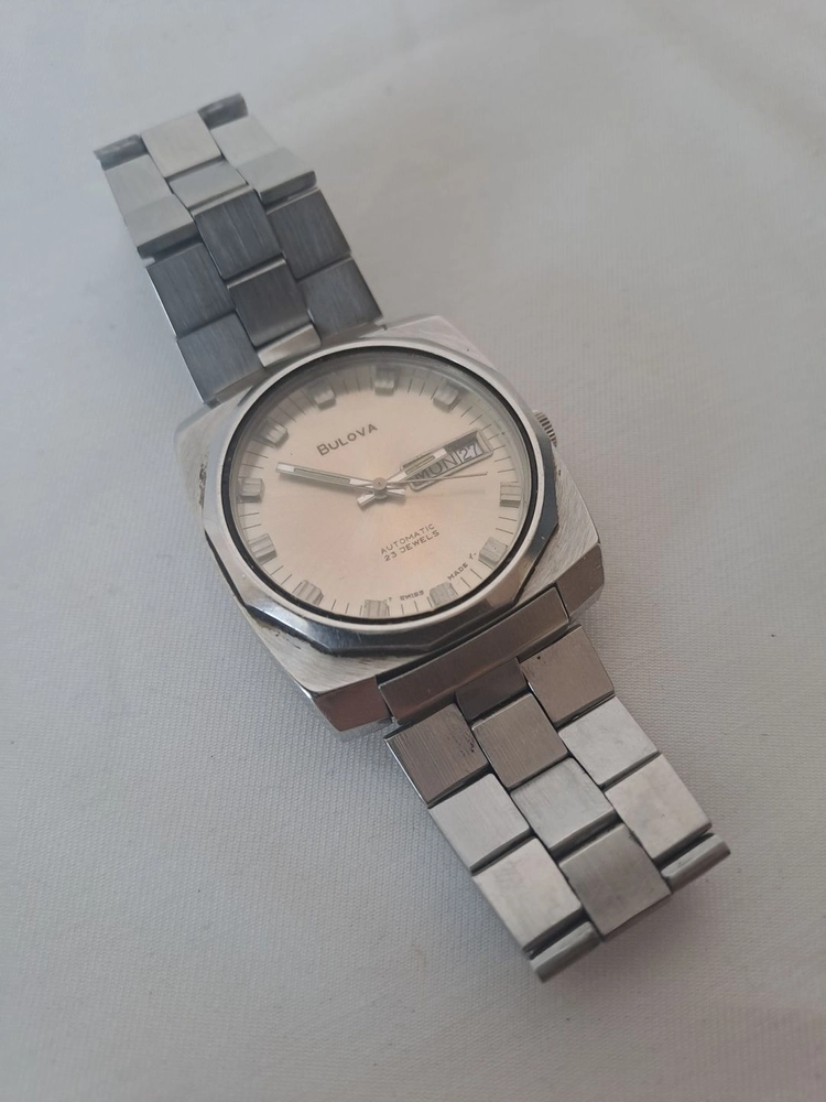 SWISS MADE / BULOVA 블로바 빈티지 메탈 손목시계 이미지