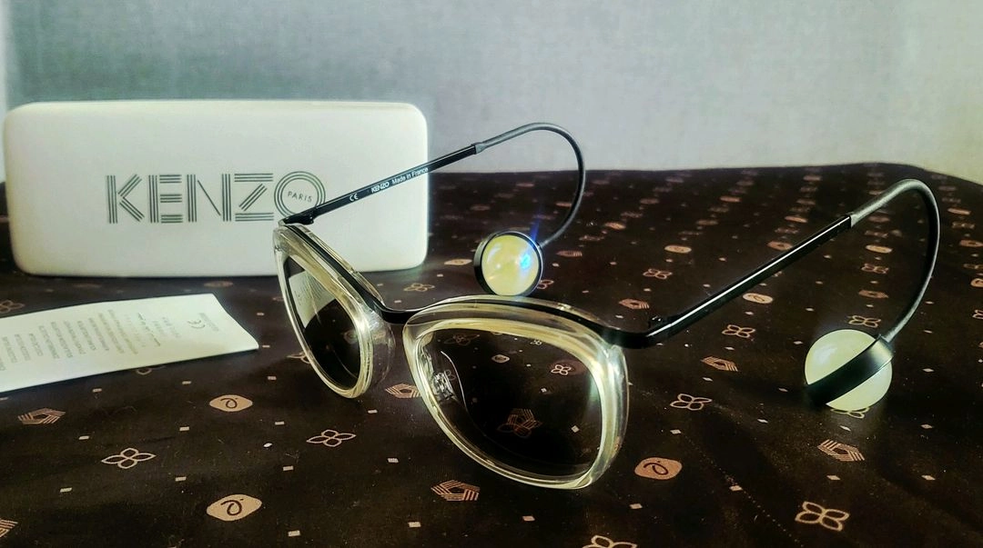 (미사용 새상품)KENZO 실버 미러 선글라스 이미지