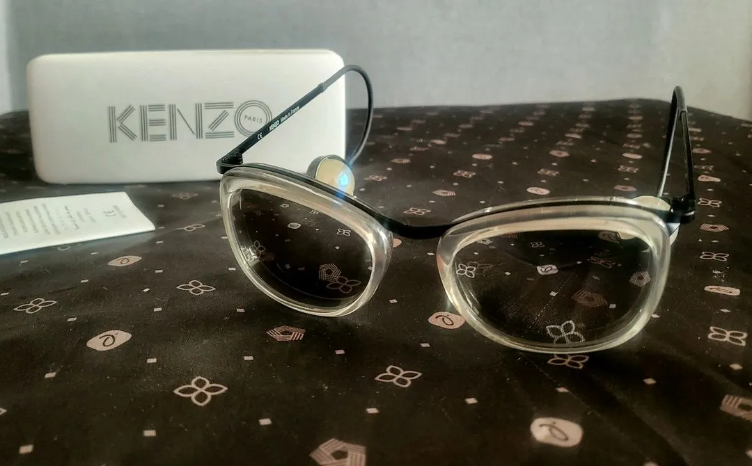 (미사용 새상품)KENZO 실버 미러 선글라스 이미지
