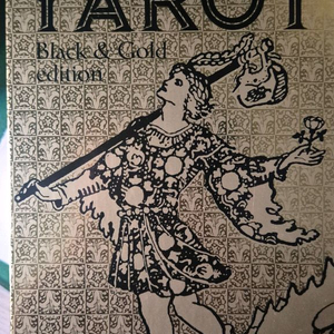 tarot black and gold edition 타로 블랙 앤 골드 에디션 이미지