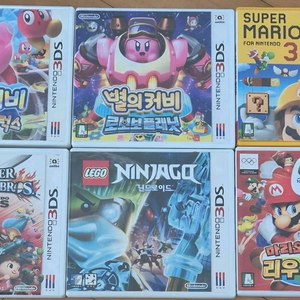 닌텐도 3DS휴대용 게임 타이틀 6종 세트 이미지