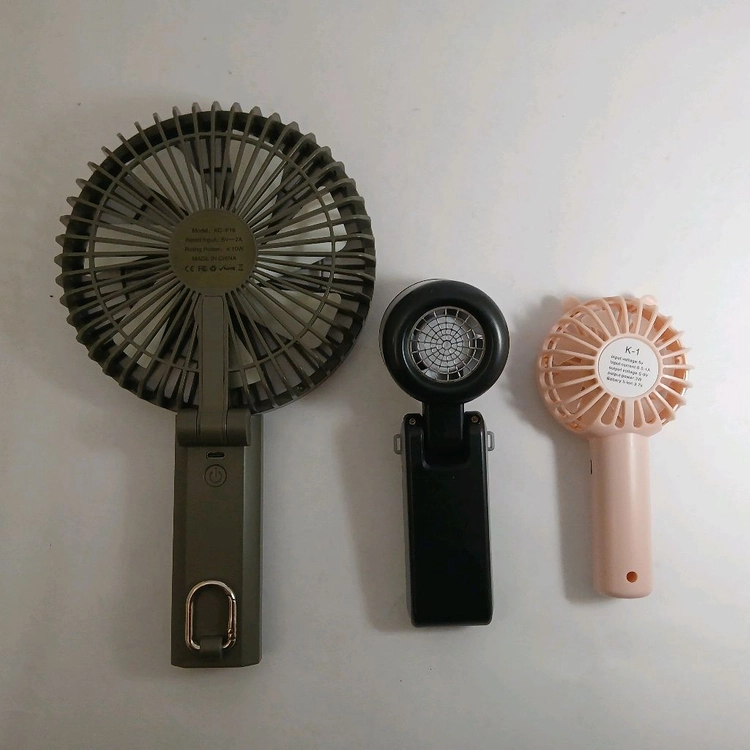 휴대용 손선풍기 3개 이미지