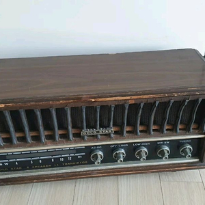 오래된 금성 나무라디오 MD-1101 팝니다ㅡ부산 이미지