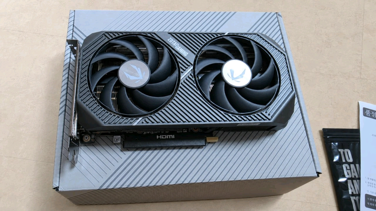 Zotac RTX 5060 Ti 16GB 판매합니다 - 안심되는 중고거래