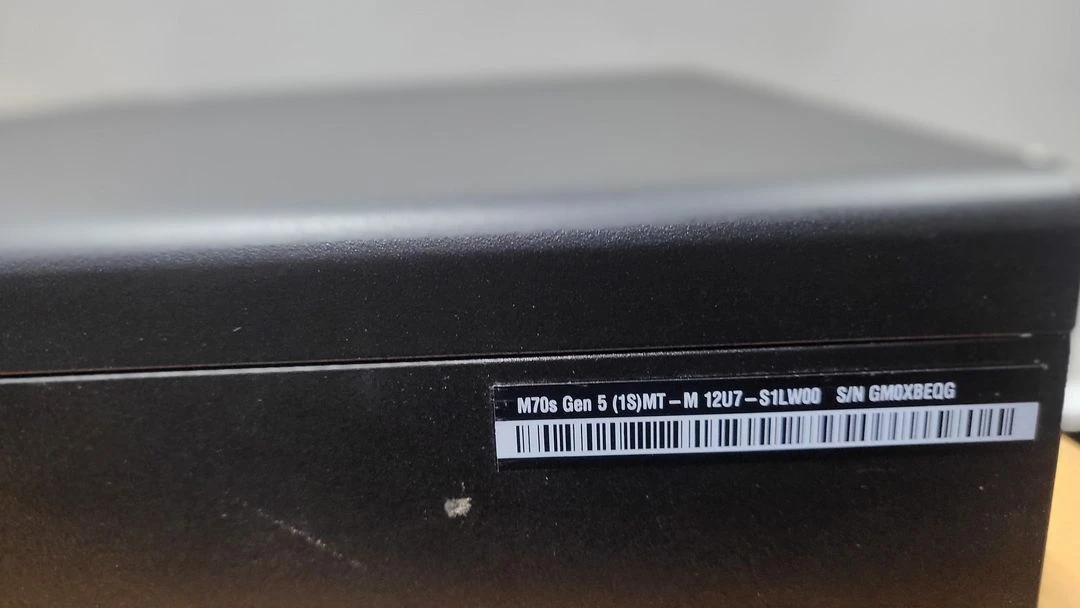 레노버 M70S Gen5 Desktop(ThinkCentre)TYPE12U2 13세대 이미지