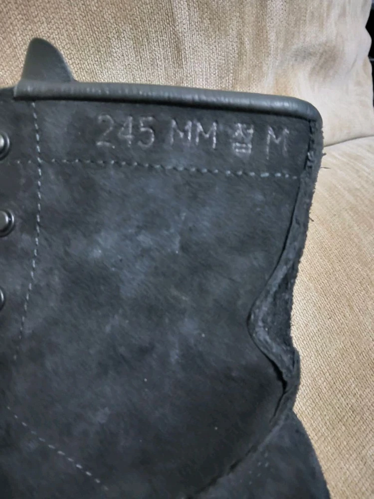 해병대 세무전투화 접착식 245M 이미지