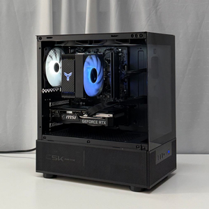 40만원대 게임용 컴퓨터 pc 롤 발로란트 서든어택 본체 데스크탑 이미지