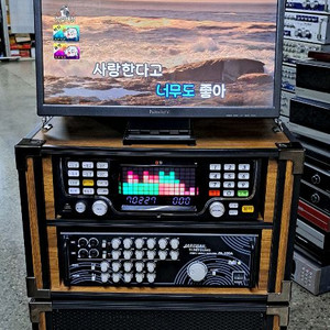 태진 노래방반주기 이동식세트 판매합니다 이미지