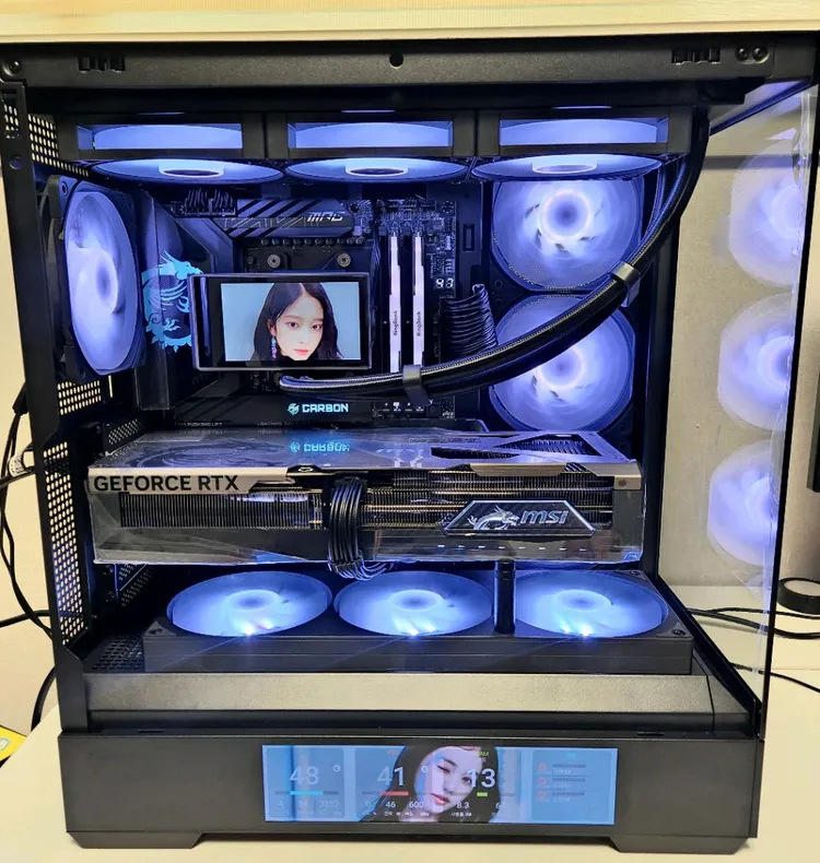 9800x3d 5080 64gb 2tb 컴퓨터 본체 팝니다. 이미지