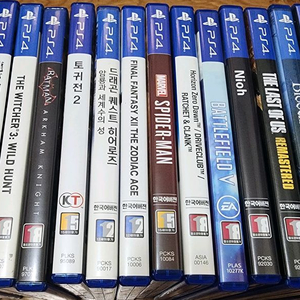 ps4 게임타이틀 19장 일괄 팝니다 이미지