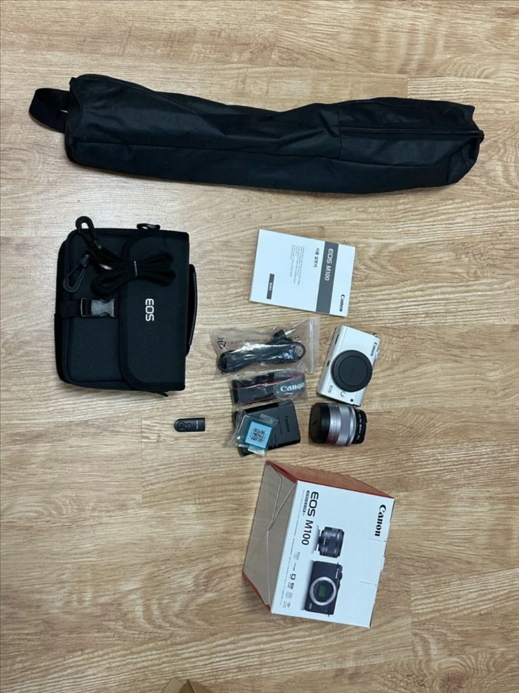 캐논 EOS M100+15-45mm KIT 미러리스카메라 이미지