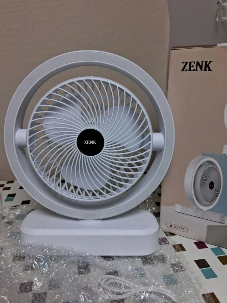 ZENK 무드등 회전 선풍기 이미지