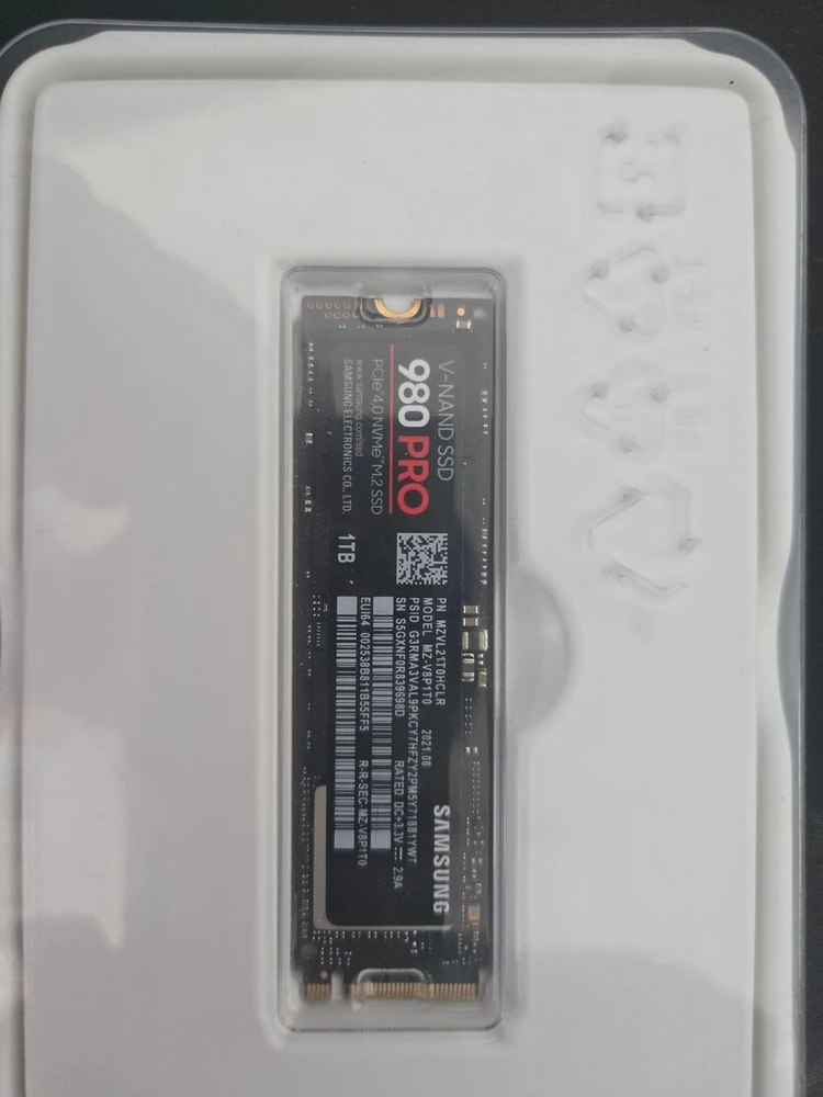 삼성 980pro 1TB M.2 NVMe SSD - 안심되는 중고거래