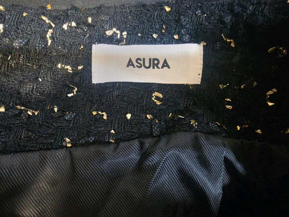 [디자이너브랜드/새상품] 아수라(ASURA) 트위드 크롭 셋업 (자켓+스커트) 이미지
