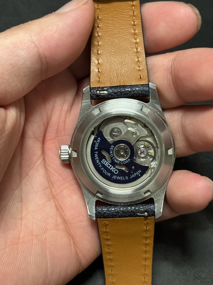 세이코 오토매틱 시계 커스텀 시계 모드시계 카키필드 필드워치 36mm 이미지