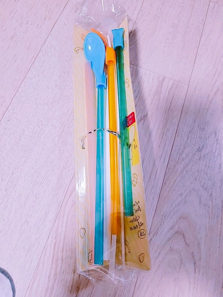 [ 새상품_빨대+빨대도구들 일괄 저렴히 판매 ] 이미지