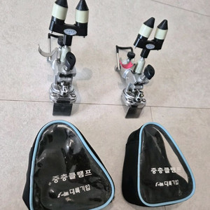 소좌용1단받침틀2개 소좌받침틀 중층클램프 경첩형받침틀 1단클램프 이미지
