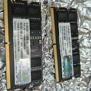 APCER DDR5 5600 16GB x 2매 총 32GB 노트북(sodimm) 이미지