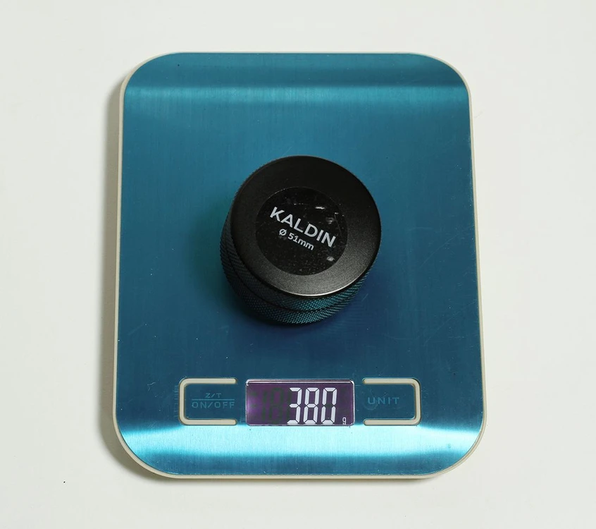 51mm용 탬퍼 3종, 탬핑 스테이션, 2컵용 바스켓 이미지