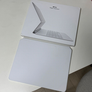 애플 아이패드 프로 12.9 매직키보드 화이트 A2480 MJQL3LL/A Apple Ipad Pro 이미지