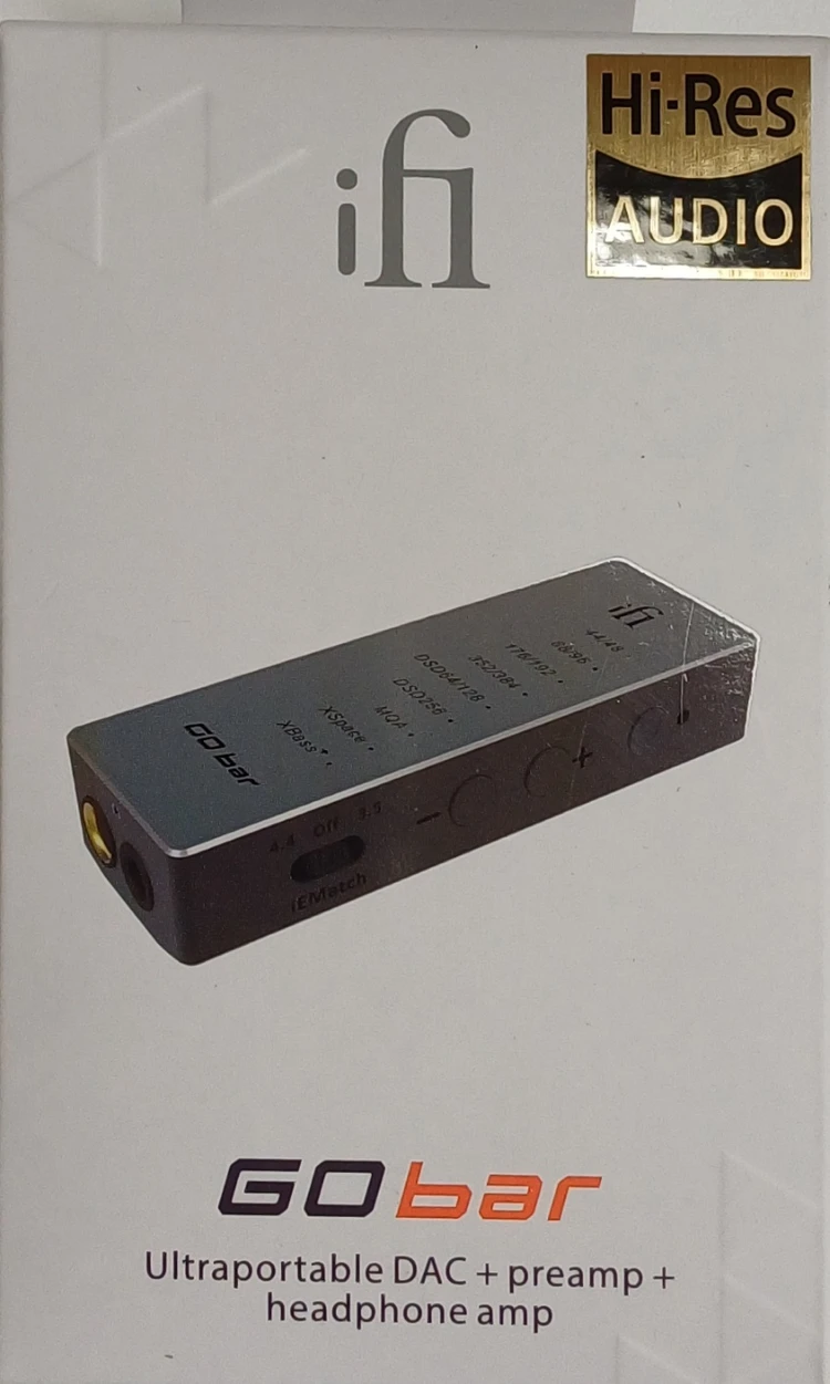 ifi Go Bar DAC/ 헤드폰 앰프 (Dongle DAC)(안심결재 수수료 포함) 이미지
