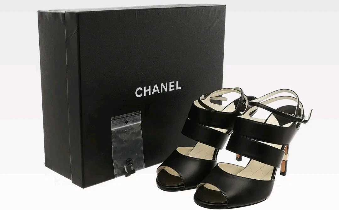 Chanel Sheepskin Sandal 정품 이미지