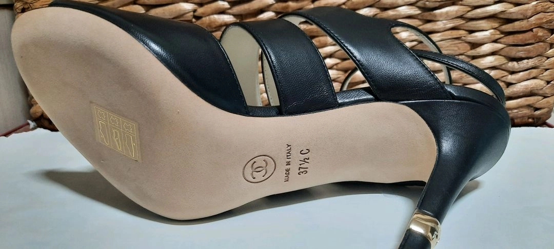 Chanel Sheepskin Sandal 정품 이미지