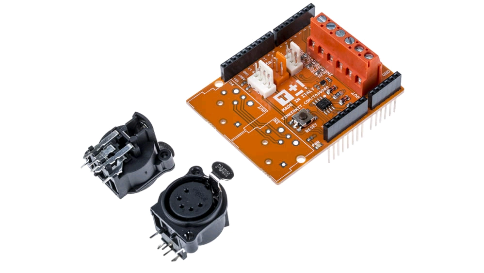 TINKERKIT DMX SHIELD, DMX master shield 이미지