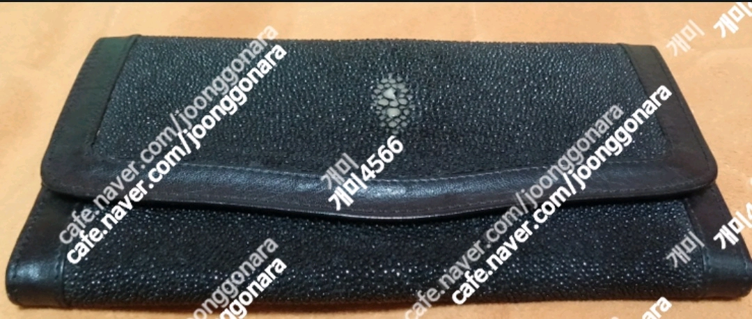 천연 가오리가죽 장지갑 uk real stingray leather 20000원 - 안심되는 중고거래