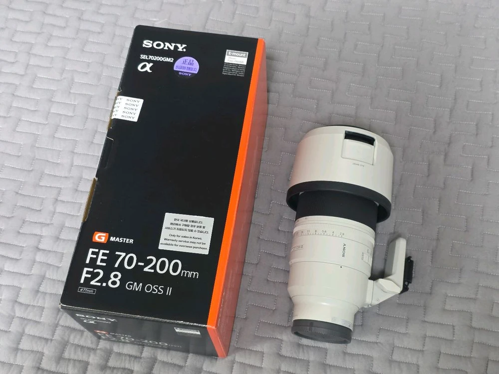 FE 70-200mm F2.8 GM 망원렌즈 이미지