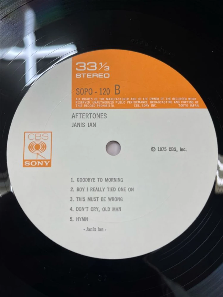 Janis Ian / Aftertones 엘피 이미지