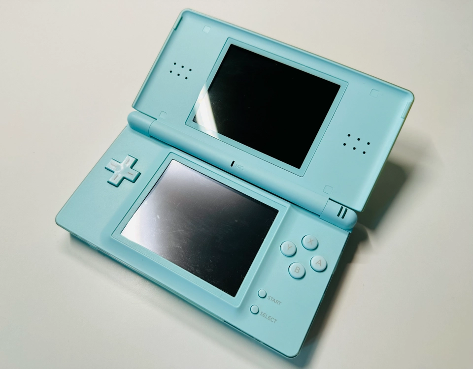 닌텐도 DS Lite DSL 아이스블루 일판 박스셋 판매 (GBA, 게임보이) 이미지