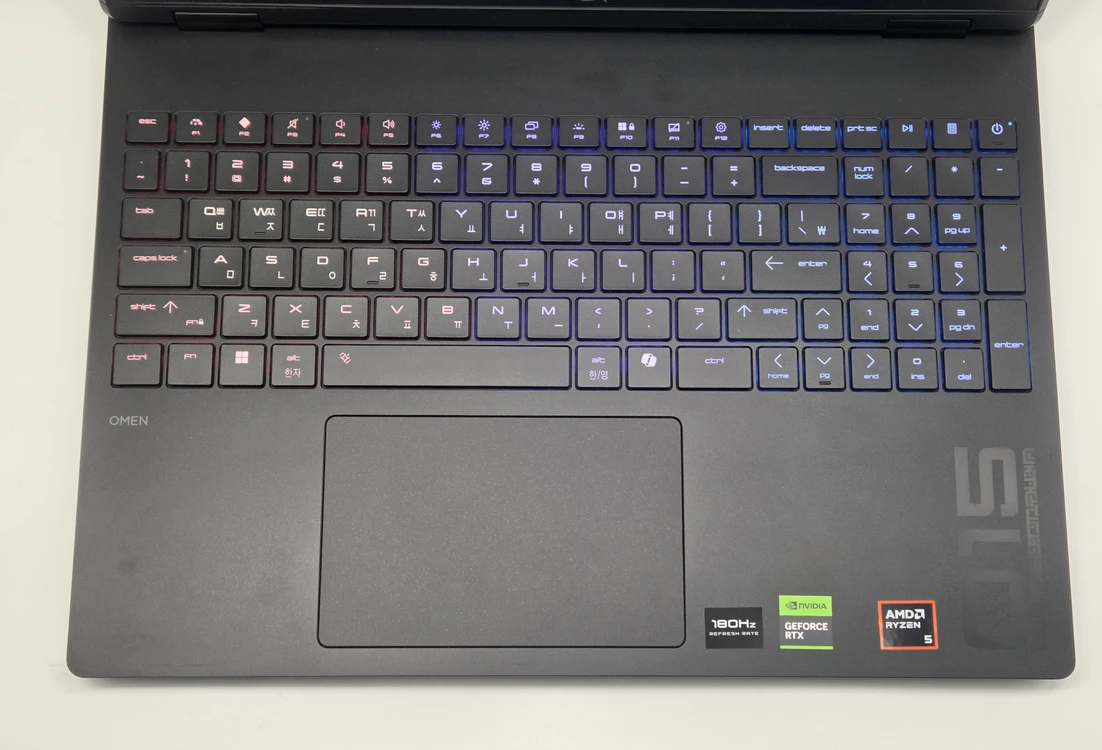 [최저가]HP 15인치 게이밍노트북 오멘(240/5060/램24GB/1TB/QHD) 이미지