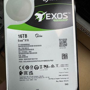 [Seagate] Exos X18 3.5 기업용 하드디스크 16TB 이미지