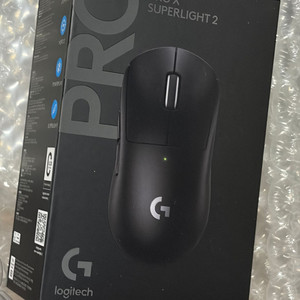 로지텍 지슈라2 블랙 미개봉 국내 정품 G PRO X2 SUPERLIGHT 이미지