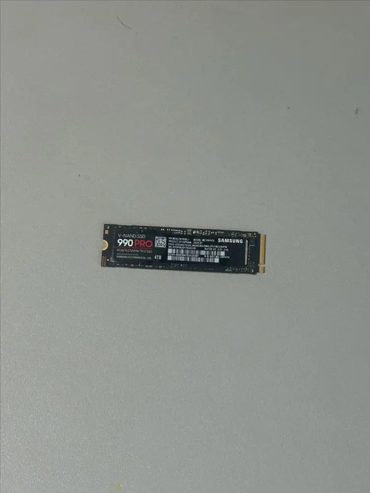 보증 2030년까지 삼성 990 pro 4TB 정품 이미지