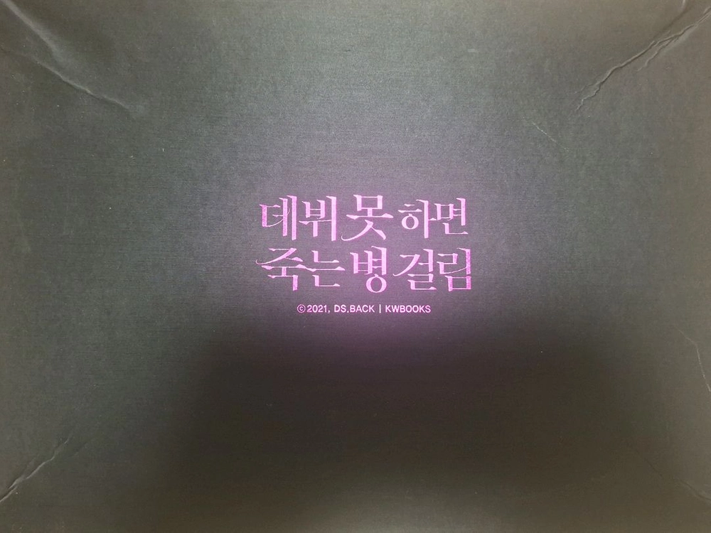 데못죽 데뷔못하면죽는병걸림 1부 초판 한정 굿즈박스세트 일괄 판매 이미지