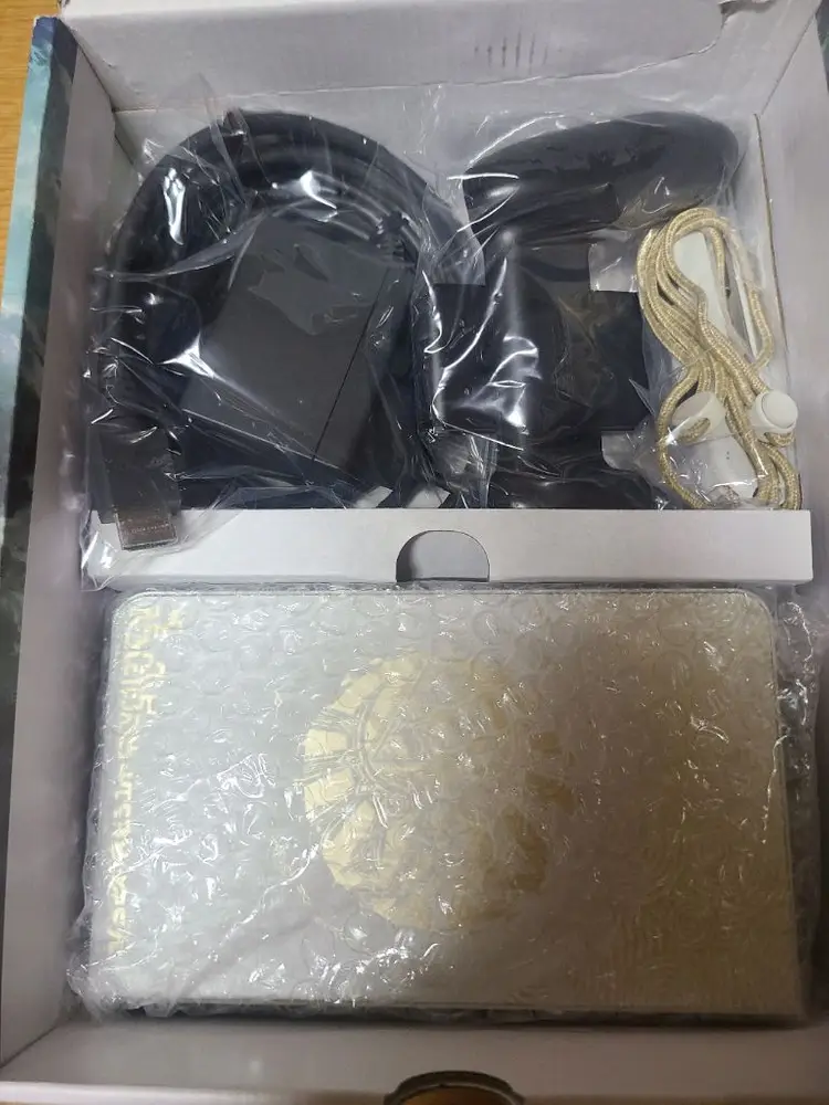 S급)닌텐도 스위치 OLED 젤다 에디션 풀박스+파우치 이미지