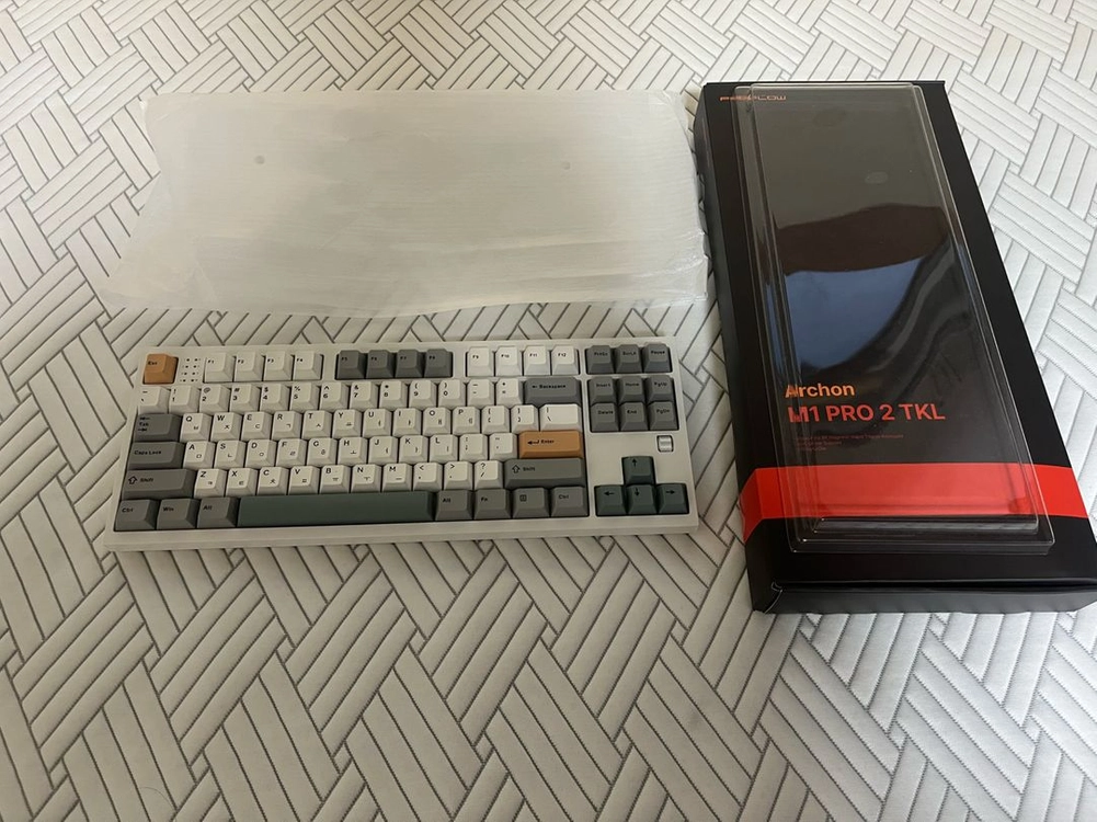 프리플로우 archon M1 PRO 2 TKL 8K 자석축 메카닉 퀵실버 V2S 이미지