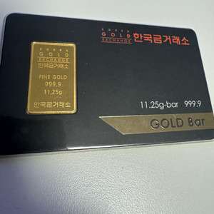 한국금거래소 3돈 골드바 11.25g 이미지