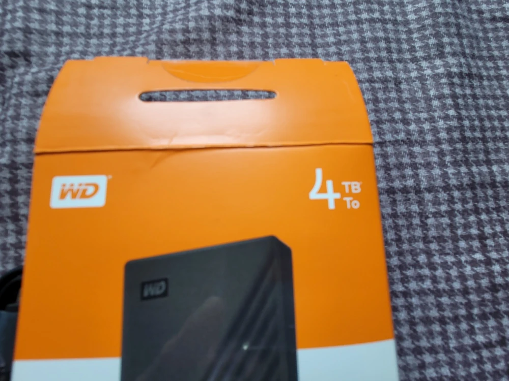 웨스턴디지털 4TB 외장하드팝니다. 이미지