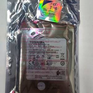 [도시바] TOSHIBA HDD 1TB MQ04ABF100 새제품 노트북용 팝니다 이미지