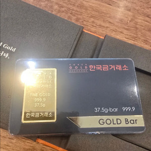 순금 골드바 37.5g 10돈 이미지