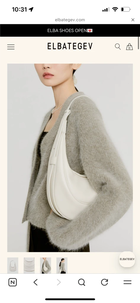 엘바테게브 Ostra mini bag 이미지