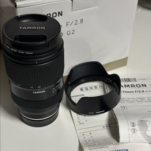 탐론 28-75mm F2.8 G2소니 FE 마운트 이미지