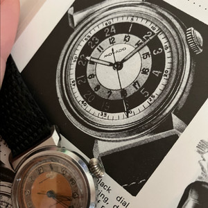 오버홀 완료) 1930~40년대 빈티지 movado 수동 시계 판매합니다 이미지